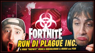 🦠BLUR CREA IL VIRUS FORTNITE PER RINCOGLONIRE TUTTO IL MONDO SU PLAGUE INC CON PESH e MANUUXO🦠 [upl. by Llewkcor206]