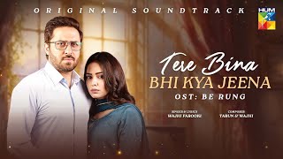 Be rang OST BeRung through its mesmerizing OST quotTere Bina Bhi Kya Jeenaquot 🎶 ❣️ [upl. by Retep]