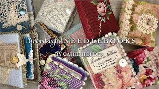 10 Handcrafted Needlebooks [upl. by Aynos]