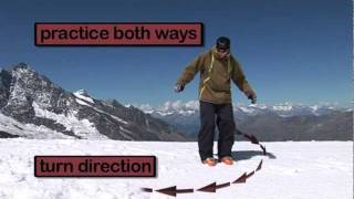 Warren Smith Ski Academy  Carving  Hip  Rib Exercise [upl. by Eirameinna]