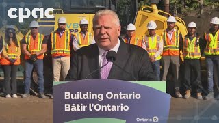 Premier Ford announces construction underway along entire Ontario Line – October 2 2024 [upl. by Barabbas]