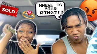 I SOLD MY PROMISE RING PRANK HE BROKE UP WITH ME [upl. by Yroger]