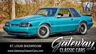 1992 Ford Mustang Notchback Gateway Classic Cars St Louis 9529 [upl. by Deloris91]