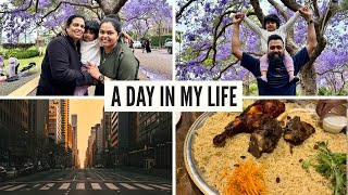 A Day in our Life🤗  Life in Australia 🇦🇺 Malayalam vlogs from Australia പൂത്തുലഞ്ഞു Jacaranda 💜 [upl. by Nivert]