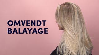 Omvendt Balayage🙋🏼‍♀️ Root shadow💗 [upl. by Nella]