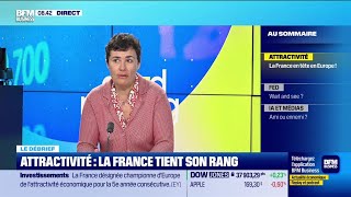 Le débrief de la matinale  Attractivité la France tient son rang [upl. by Mahla]