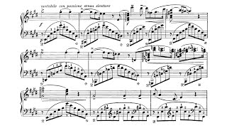 Liszt  3 Sonetti del Petrarca AudioSheet Kempff [upl. by Decima]