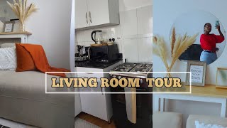 BEDSITTER HOUSE TOUR  Minimalistic amp Aesthetic Kenyan living room Tour  Kenya apartment tour [upl. by Dibru]