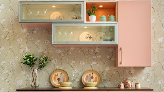 Latest Crockery Unit Designs 2024  Dining Room Crockery Units  Latest Dining Room Cupboards 82 [upl. by Leirbag450]