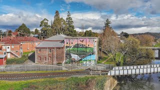 Deloraine Skate park Mural and the Deloraine Weir [upl. by Faucher54]