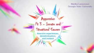 Aggression 3 situation and innate [upl. by Ricker538]