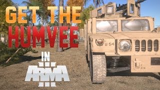 Get the Humvee in ARMA 3 Tutorial  Gameplay [upl. by Neelasor440]