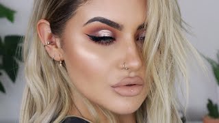 SPOTLIGHT CUT CREASE MAKEUP TUTORIAL  JAMIE GENEVIEVE [upl. by O'Callaghan]