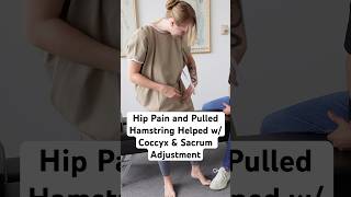 Hip Pain amp Pull Hamstring Helped with Spicy Coccyx and S1 adjustment Shorts [upl. by Nickolai]