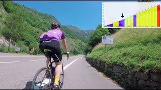 Cycling up Col du Tourmalet 2018 [upl. by Hsirk]