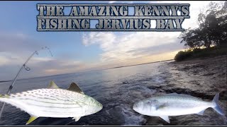 Top water Rock Fishing Jervis Bay In A Big Bust Up [upl. by Tolkan]