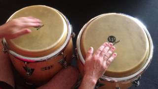 CONGAS  PATRON BASICO PARA CUMBIA COLOMBIANA [upl. by Hardwick]