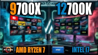 9700X vs 12700K Benchmarks  Tested in Games and Applications [upl. by Vanni34]