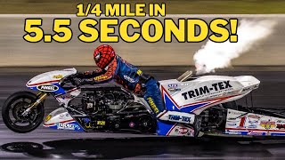 Worlds FASTEST Motorcycle Crushes Record 😮 [upl. by Nesnaj]