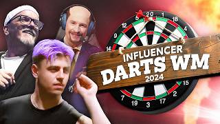 Kompletter Abriss bei der Influencer Darts WM 2024 [upl. by Nylirak]