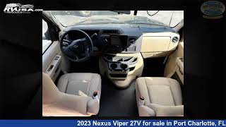 Incredible 2023 Nexus Viper 27V Class B RV For Sale in Port Charlotte FL  RVUSAcom [upl. by Yllus]