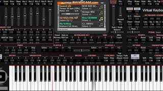 KORG PA4X PC  SACLARINI YOL GETIR [upl. by Travax]