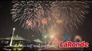 La Ronde 2024 France Fireworks competition full show Montreal 4k [upl. by Hester]