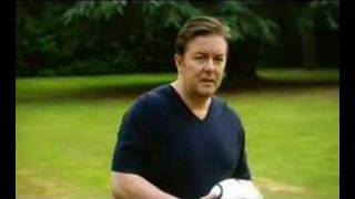 Ricky Gervais meets Crouch and Rooney [upl. by Ylelhsa]