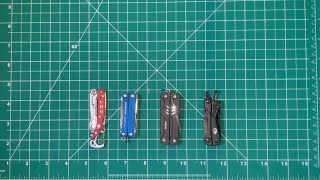 Nexttoool Mini Sailor Lite Comparison with other Keychain Multitools [upl. by Melone]