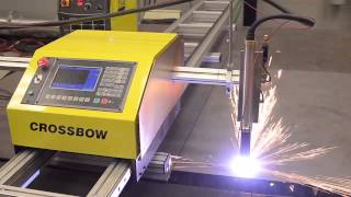 Crossbow Portable CNC Plasma Cutting Machine English [upl. by Martres75]