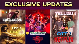 Satyam Sundaram OTT Release Date Stranger Things 5 TrailerRajasaab UpdateLeo2 [upl. by Kiah]