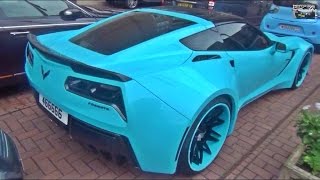 Forgiato Widebody Corvette C7 Fast Acceleration [upl. by Thane452]