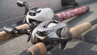 Shimano Setting Brakes on Chronarch Baitcaster [upl. by Nnywg]