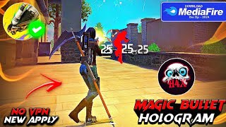 Ob46 Magic Bullet  Hologram  Free Fire Anti Blacklist Cs Rank Working Data Config File [upl. by Munniks]