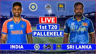 India vs Sri Lanka 1st T20 Live Scores  IND vs SL 1st T20 Live Scores amp Commentary  India Innings [upl. by Britney560]