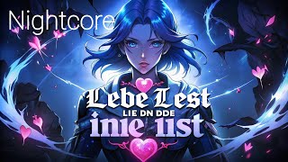 Nightcore  Kontra K Liebe ist ein dieb [upl. by Annasus]