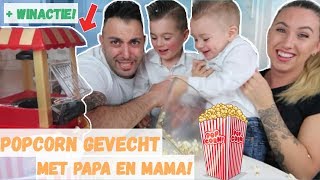 POPCORN MACHINE UITTESTEN  WINACTIE  LAKAP JUNIOR [upl. by Airat8]