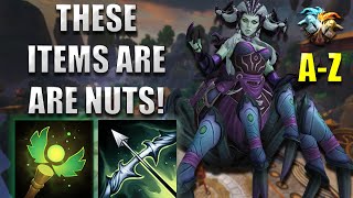 Arachne Got Buffed New Build AZ Series  Grandmasters Ranked Duel  SMITE [upl. by Caras]