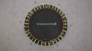 SONGMICS Mini Fitness Trampoline STR38RD Assembly Guide [upl. by Peggi460]