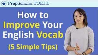 Building English Vocabulary  Tips and Tricks for TOEFL Vocabulary [upl. by Langer743]