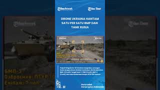 Ukraina Melawan Rekaman Drone Kyiv Hantam Satu Per Satu Lapis Baja Rusia [upl. by Kano]