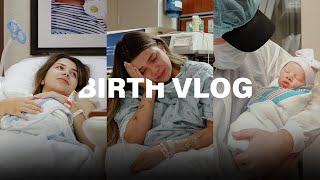 BIRTH VLOG  EMOTIONAL CSECTION  BIRTH OF OUR DAUGHTER [upl. by Haroppizt]