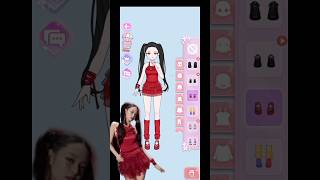 Jennie makeover by vlinder princess ShizaaShaikh blackpink solo kpop 블랙핑크 mobileapp cosplay [upl. by Natsyrk]