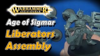 Age of Sigmar Liberators Assembly [upl. by Airda]