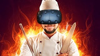 SAMURAI CHEF  Counter Fight HTC Vive Virtual Reality [upl. by Uzia307]