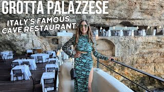 GROTTA PALAZZESE  ITALYS FAMOUS CAVE RESTAURANT  2024  MOST EXPENSIVE BIRTHDAY DINNER [upl. by Oates]