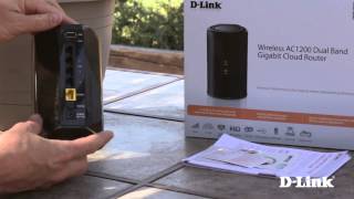 DLink  DIR860L Wireless AC 1200 Dual Band Gigabit Cloud Router [upl. by Razaele134]