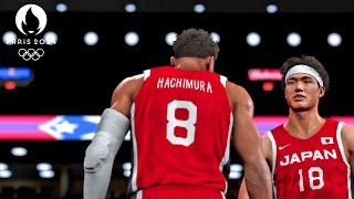 Yuki Kawamura Showtime  NBA 2K24 Olympics Mode  USA vs Japan  Ultra Realistic Gameplay [upl. by Nitfa]