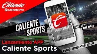 Lanzamiento de la app Caliente Sports [upl. by Kidd]