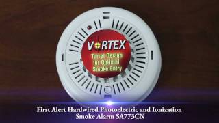 Hardwired Photoelectric and Ionization Smoke Alarm SA773CN [upl. by Adnohryt404]